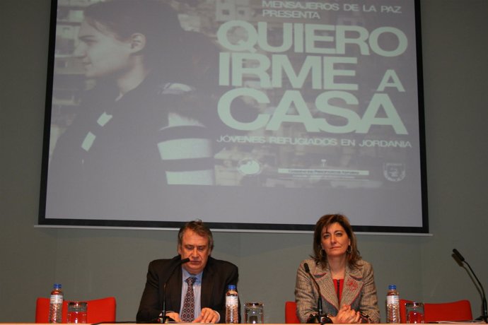 Esther Díaz, durante la presentación de la campaña.