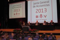 La junta general de Banco de Valencia aprueba las cuentas de 2012, la gestión del FROB y los nuevos consejeros
