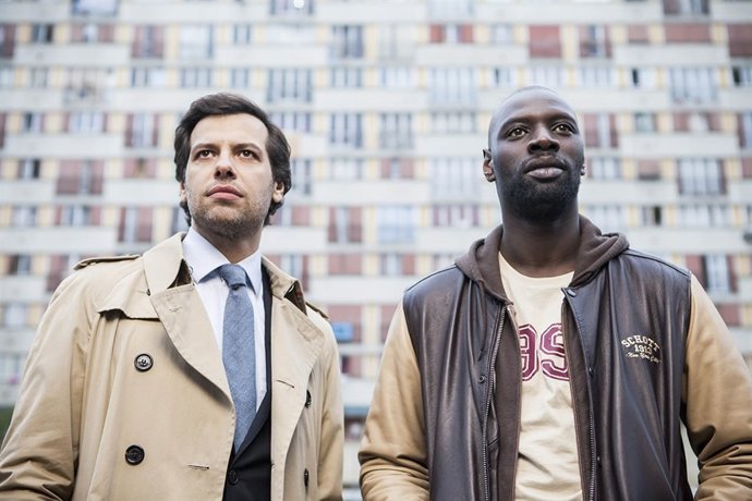 Omar Sy y Laurent Lafitte en Incompatibles