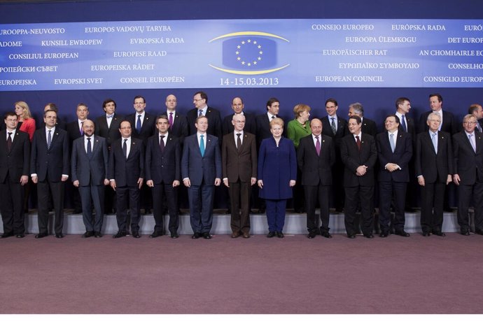 Rajoy en la reunión del Consejo Europeo