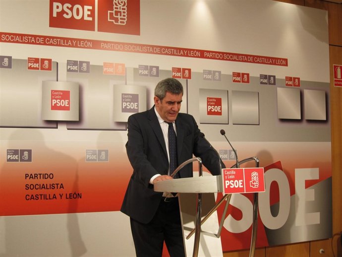 El secretario general del PSCyL, Julio Villarrubia