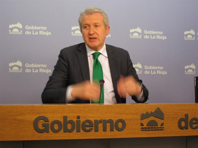 El Portavoz del GObierno riojano, Emilio del RIo