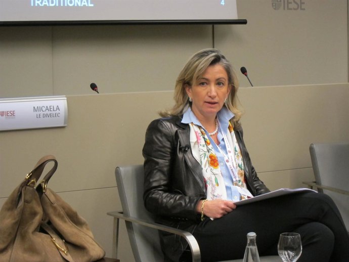 La vicepresidenta de Gucci, Micaela Le Divelec