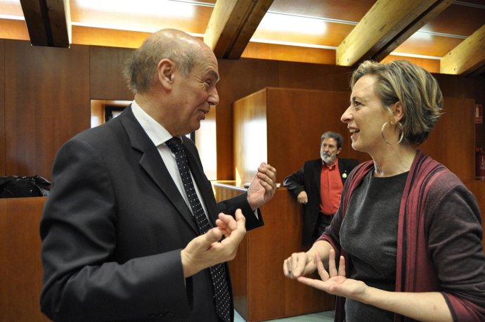 Tomás Martínez y Nieves Ibeas.