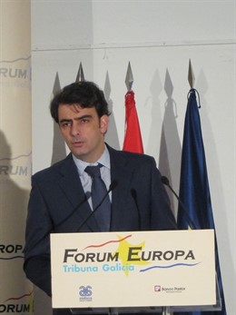 El presidente de la Diputación de A Coruña, Diego Calvo