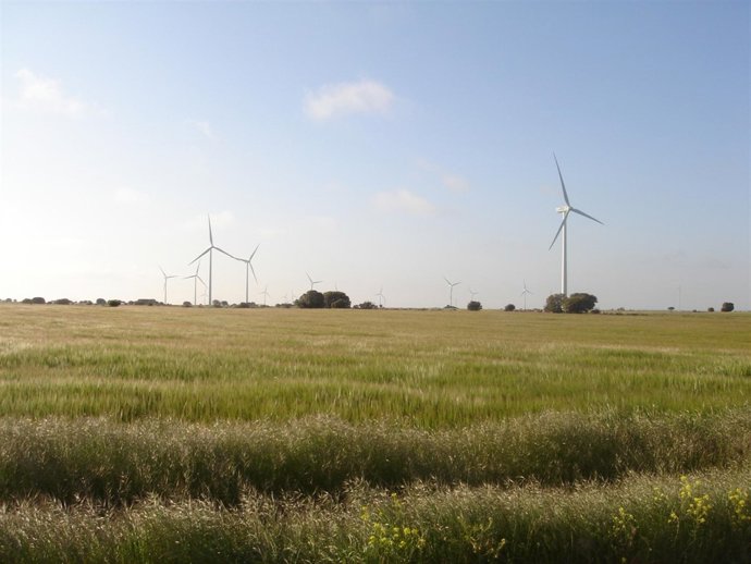 Parque Eólico Los Campillos, en Soria