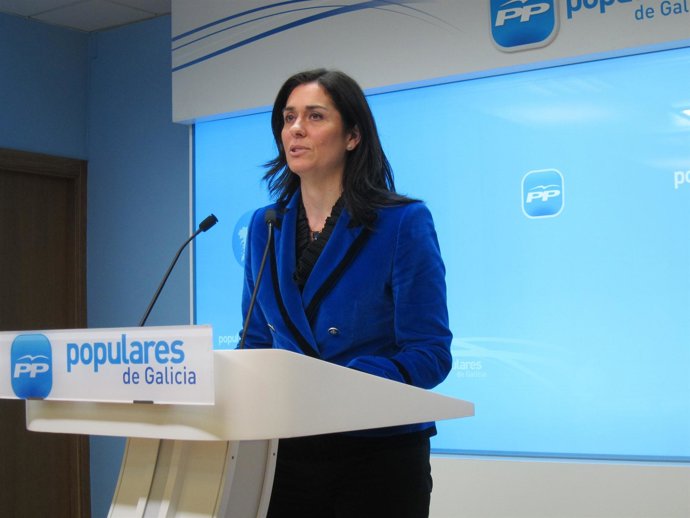 Paula Prado, portavoz del PPdeG
