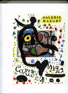 Cartel de Miró
