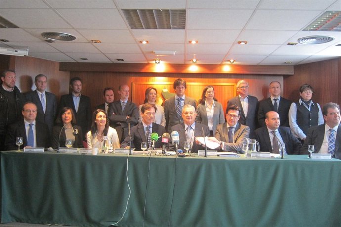 Representantes del sector comercial, alimentario, hostelero y del reciclaje