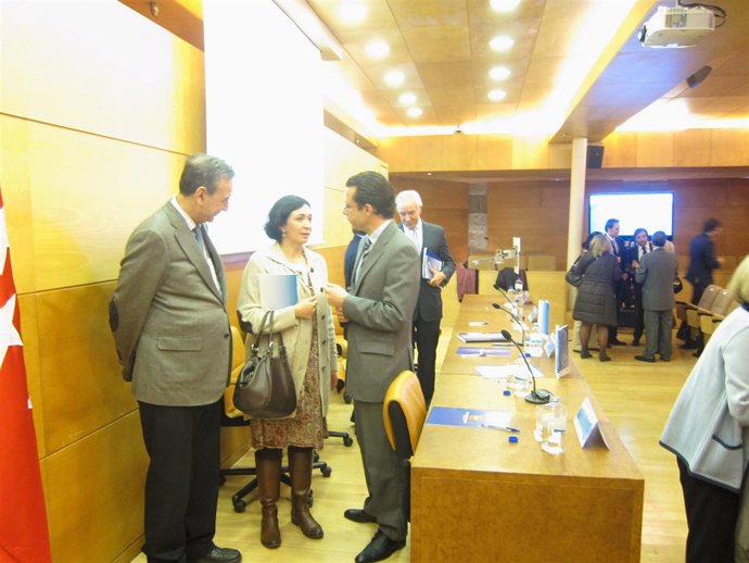 Lasquetty tras la presentación del Plan Estratégico en EPOC