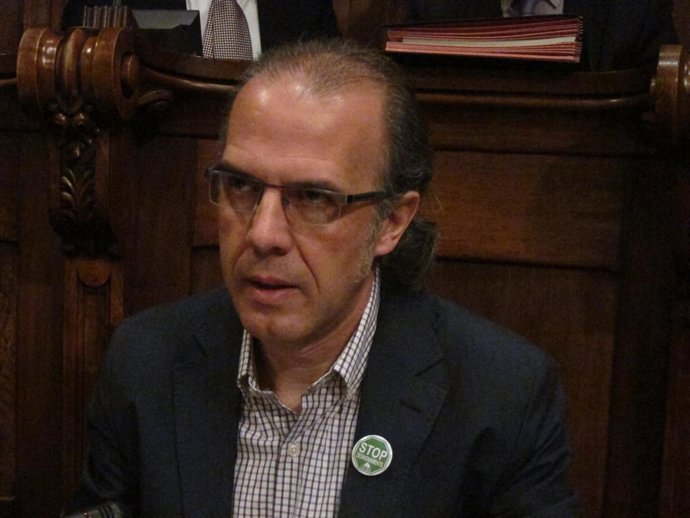 El líder de ICV-EUiA en el Ayuntamiento de Barcelona, Ricard Gomà