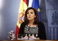 La vicepresidenta ve "poca relación" entre el déficit y la corrupción