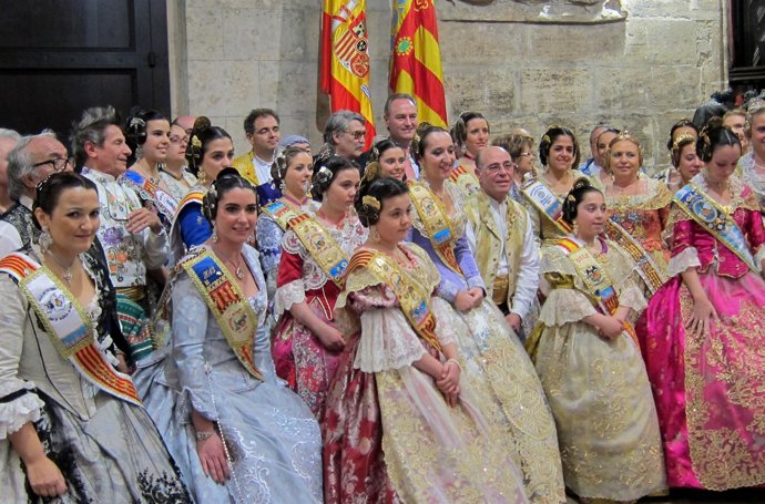 Fabra con valencianos residentes en el exterior