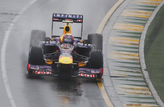 Sebastian Vettel, Red Bull, en el GP de Australia
