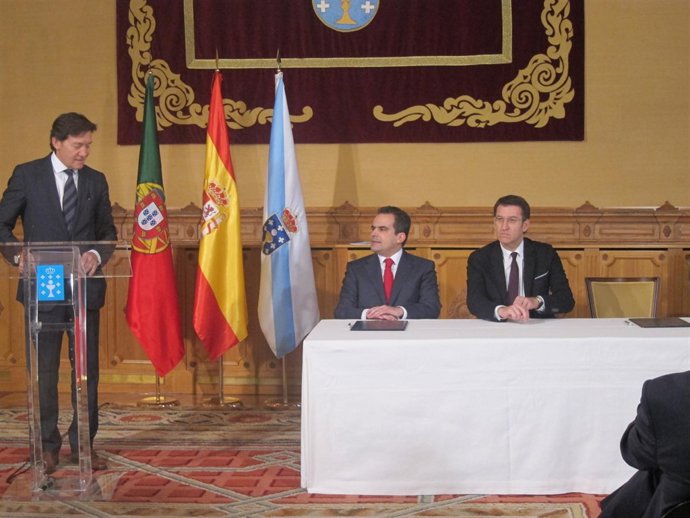 Alberto Núñez Feijóo preside la firma del memorando en materia deportiva