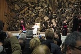 El Papa recibe a los periodistas