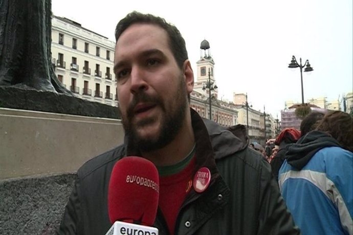 João Camargo, representante de 'Que se lixe a Troika'