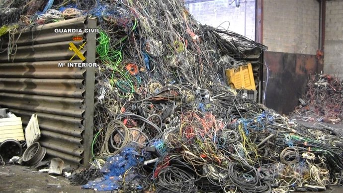 Arrabio robado en Avilés.