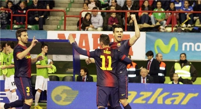 El Barcelona gana al Inter Movistar