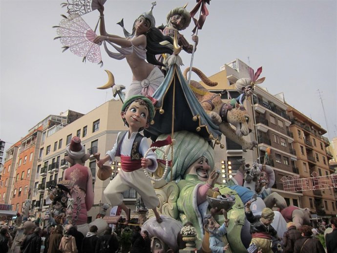 Falla Convento Jerusalén, ganadora de 2013