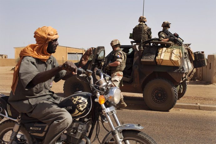 Soldados franceses en Malí