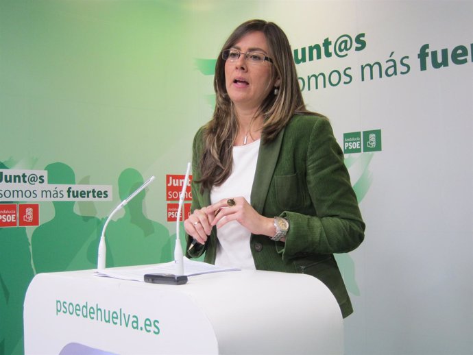 La diputada socialista María José Rodríguez. 