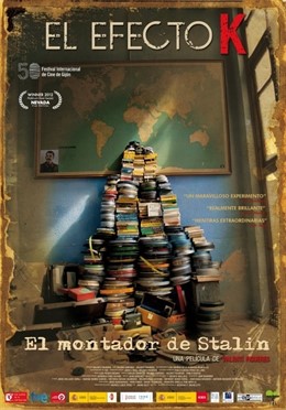 Cartel de la cinta 'El efecto K. El montador de Stalin'