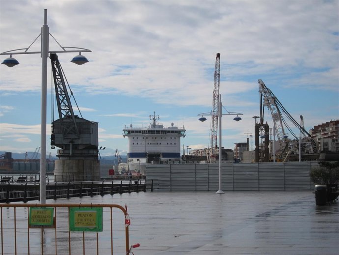 Obras de construcción del Centro Botín