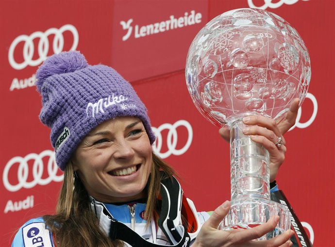Tina Maze, campeona de la Copa del Mundo 2013