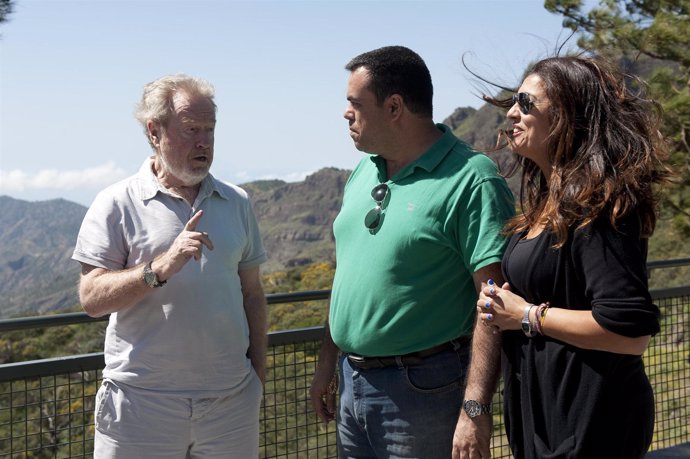 Ridley Scott visita Gran Canaria