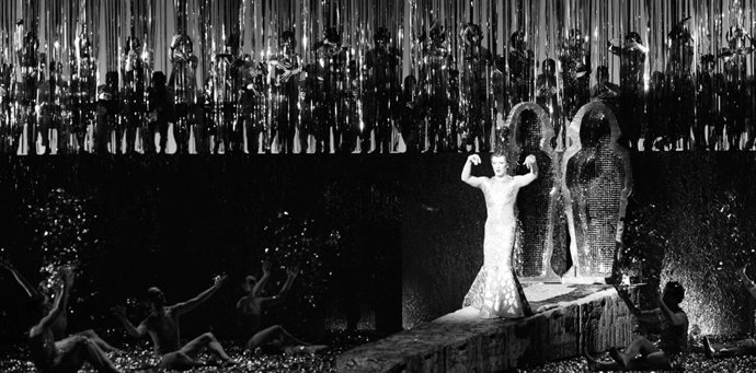 Un momento de la representación.