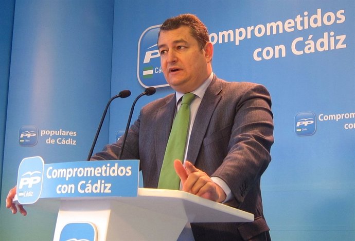 Antonio Sanz, presidente provincial del PP de Cádiz