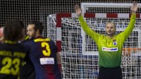 Balonmano/Liga Campeones.- (Cró.) El Barça consigue ventaja en Suecia; Atlético y Ademar se la jugarán fuera de casa