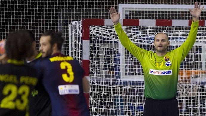 El Barcelona consigue ventaja en la Liga de Campeones de balonmano