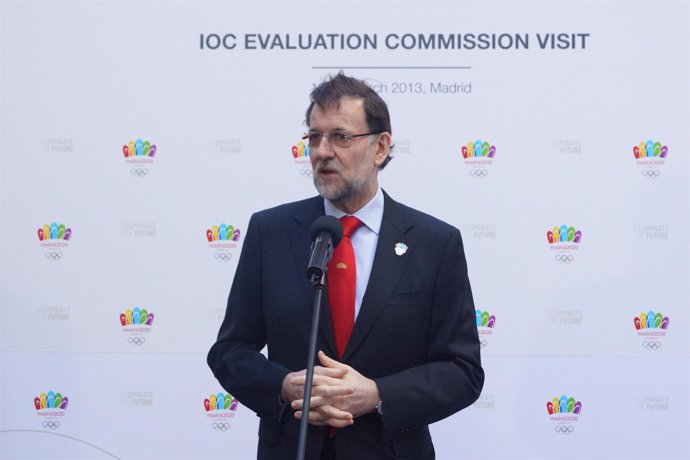 Mariano Rajoy interviene ante la comisión de evaluación del COI