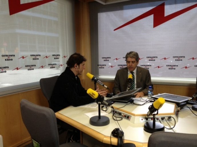 Manel Fuentes y Francesc Homs