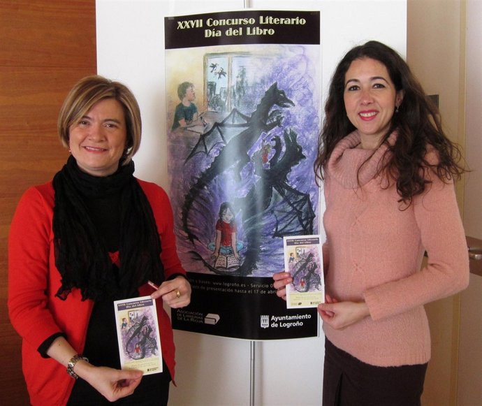 Corres y Magaña en la presentación del concurso