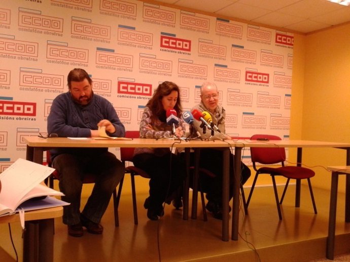 Rueda de prensa Comisiones Obreras 