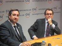 AV.- CiU ve una "dificultad seria" de diálogo con el Estado a falta de una reunión Mas-Rajoy