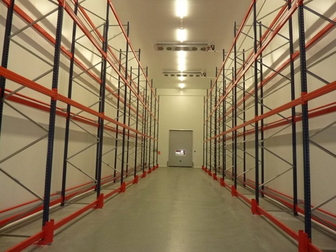 Zona de temperatura controlada 2-8 grados del Centro de Competencia Farmacéutica