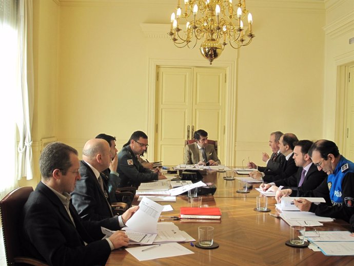 La reunión de la Comisión Provincial de Tráfico