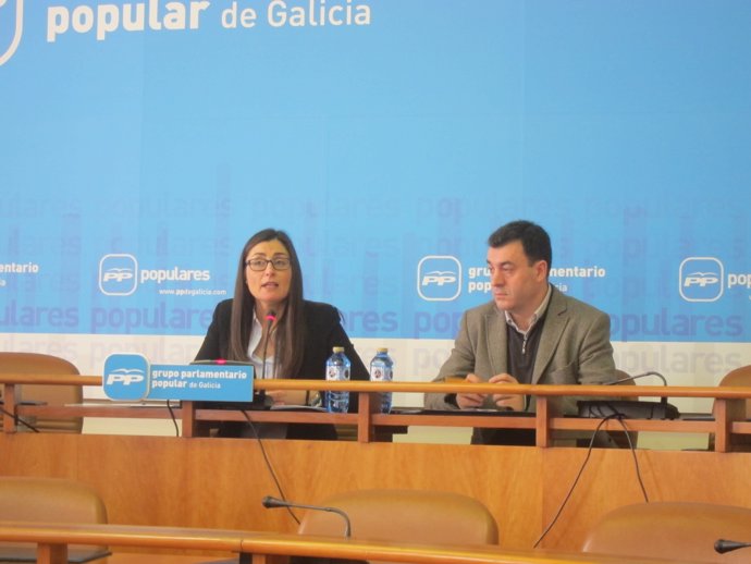 Rueda del PP en el Parlamento de Galicia