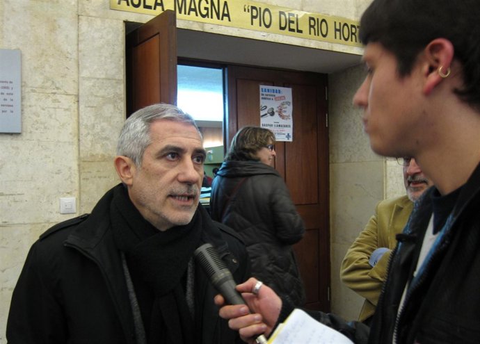 El portavoz de Izquierda Abierta y diputado, Gaspar Llamazares