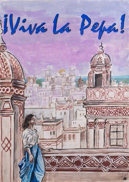 Cartel del Día de la Provincia de Cádiz 2013