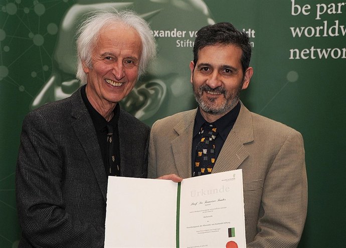 Entrega del Premio Humboldt a Francisco Santos