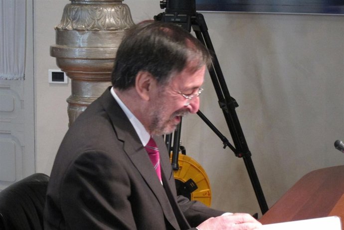 Juan José Llaneza, declarando en la Comisión. 