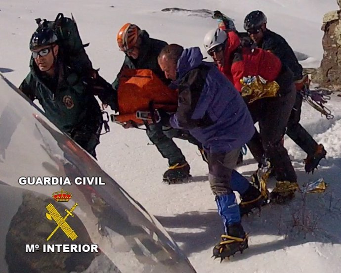 Rescatados cinco montañeros en Sierra Nevada y Cazorla