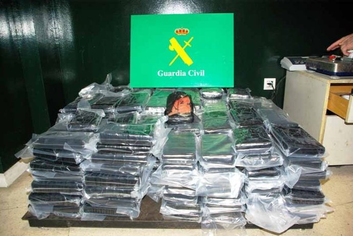 Intervenidos más de 260 kilos de cocaína en el Campo de Gibraltar