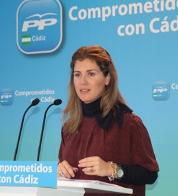 Ana Mestre, portavoz del PP de Cádiz
