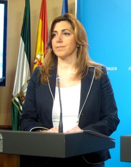Susana Díaz, este martes